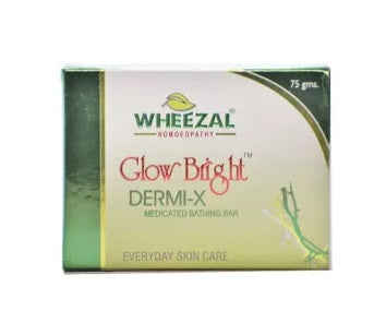 Wheezal Dermi X Soap, a homeopathic soap for urticaria, eczema, dryness, fissures, and nappy rash. 