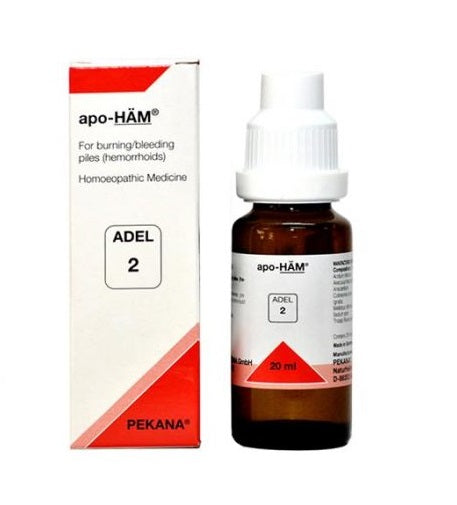 Adel 2 apo-HAM drops - German Homeopathic medicine  for piles