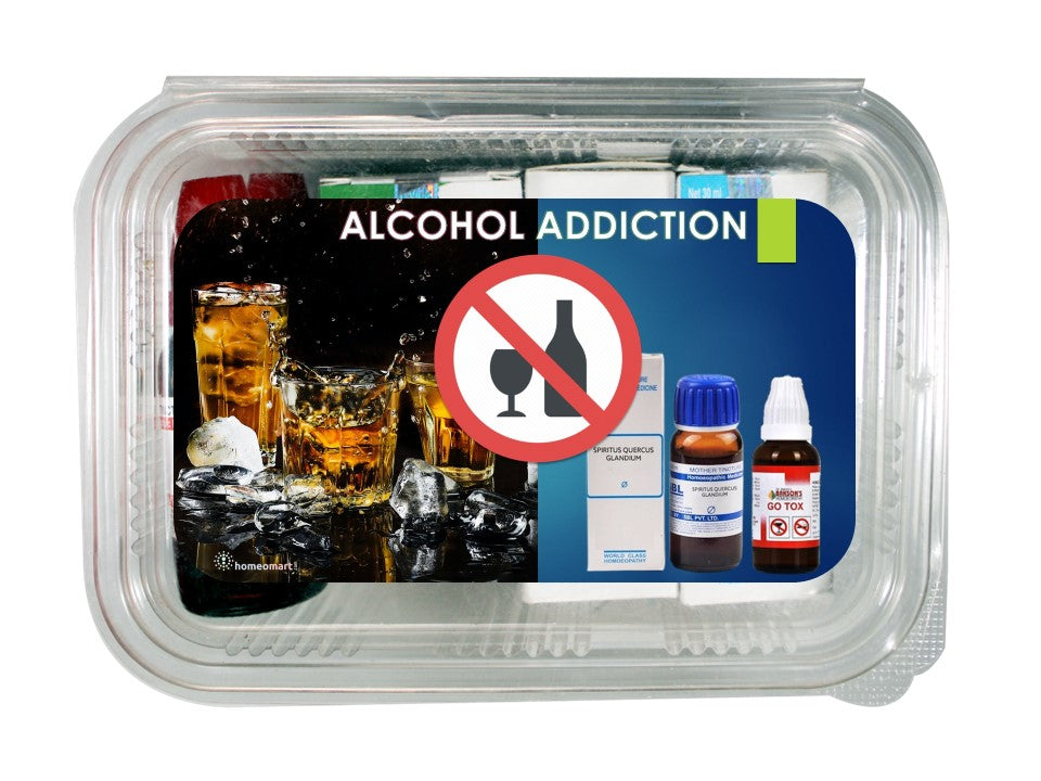 Alcohol Addiction Medicines in Homeopathy