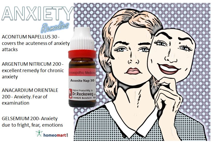 Anxiety treatment medicines in homeopathy, emotional balance remedies, sleep anxiety support, nervous system support homeopathy