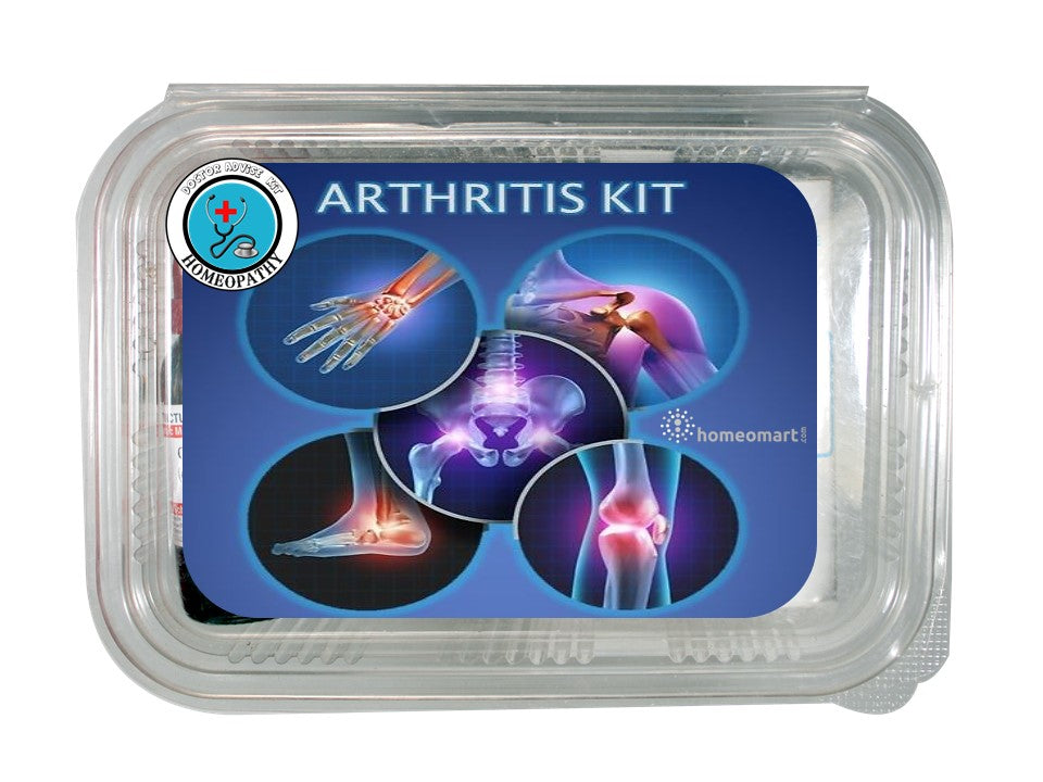 Homeopathy medicine kit for Rheumatoid arthritis, Osteoarthritis