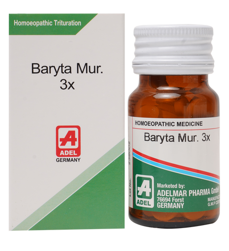 ADEL Baryta Muriatica Trituration Tablet 3x