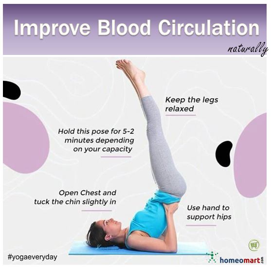 how to improve blood circulation naturally