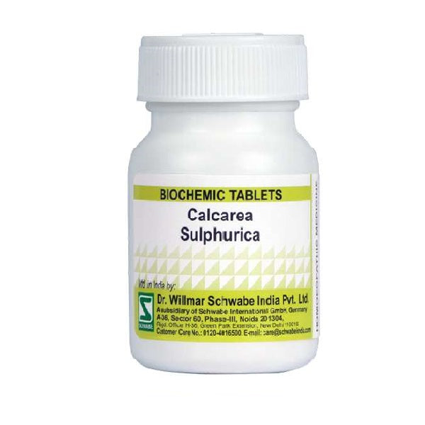  Calcarea Sulphurica Biochemics Tablets 3x, 6x, 12x, 30x, 200x new packing 