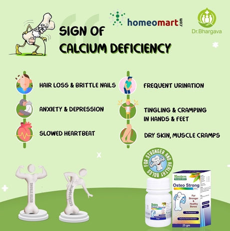 calcium deficiency symptoms in males and females