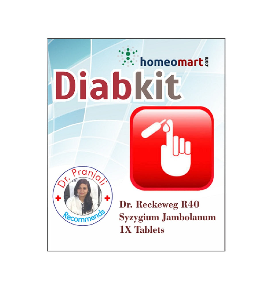 Diabkit homeopathy diabetes medicine with R40 Syzygium Jamb
