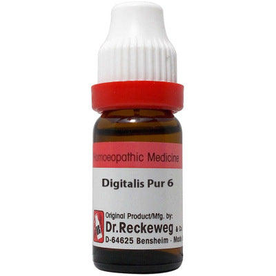 German Dr Reckeweg Digitalis Purpurea Dilution 6C, 30C, 200C, 1M, 10M