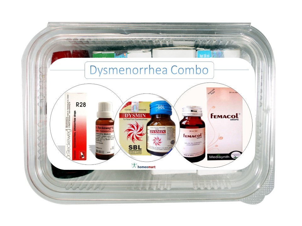 Dysmenorrhea Homeopathy Combination medicines for Menstrual Disorders