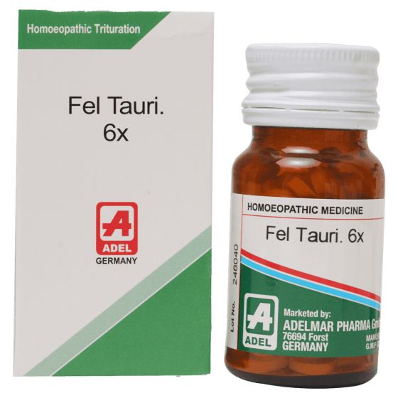 Adel Fel Tauri 6x Homeopathy Trituration Tablets