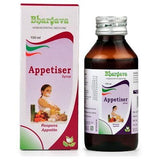 hargava Appetiser Syrup stimulates appetite, enhances digestion, and relieves bloating. A natural homeopathic remedy for loss of appetite & post-illness recovery