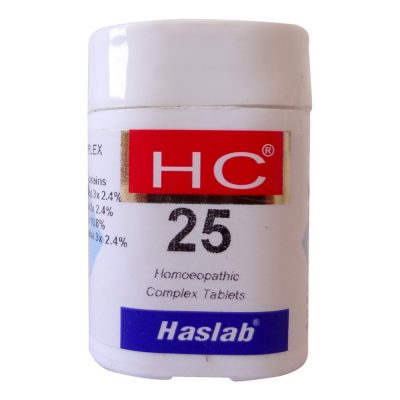 Haslab Homeopathy HC-25  Santalum  Complex Tablet