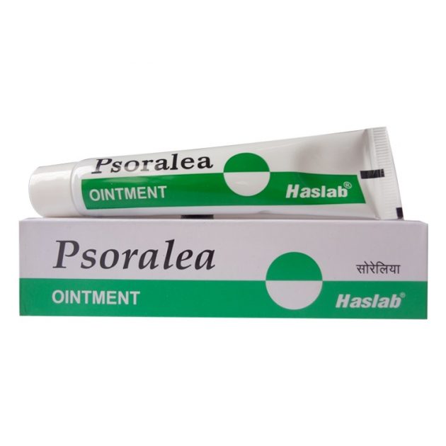 Haslab Psoralea Ointment for leucoderma, Psoriasis, White patches