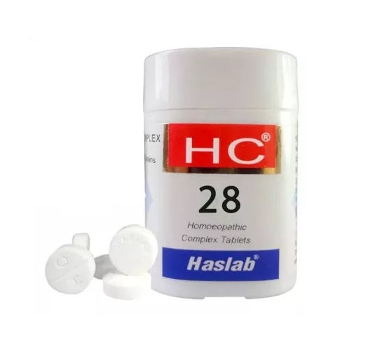 Haslab Homeopathy HC 28 erba Santa Complex Tablet, Asthma दमा