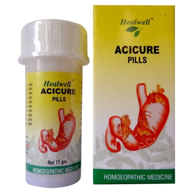 Healwell Acicure Pills for Gastric Ailments and Indigestion