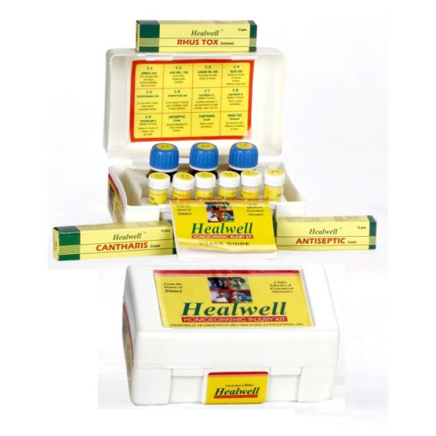 Healwell Homeopathic Injury Kit