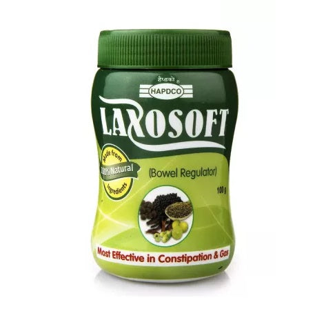 Hapdco Laxosoft Laxative Powder, Isabgaol, Triphala, Saunf