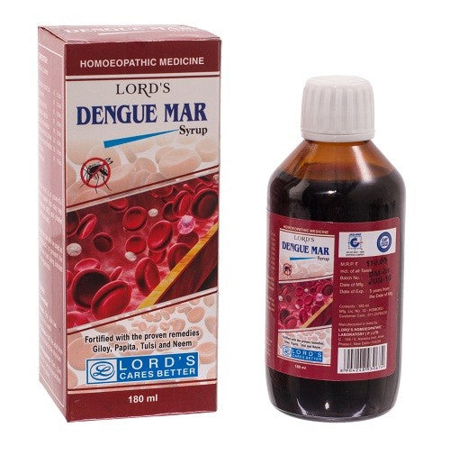 Lords Dengue Mar Syrup, Homeopathy Dengue Fever Medicine