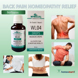 homeopathy for sciatica, arthritis back pain treatment, muscular weakness remedy, spinal pain homeopathy, wheezal back pain medicine, natural back pain relief, homeopathic remedy for lumbar pain, joint mobility support, homeopathic medicine for stiffness