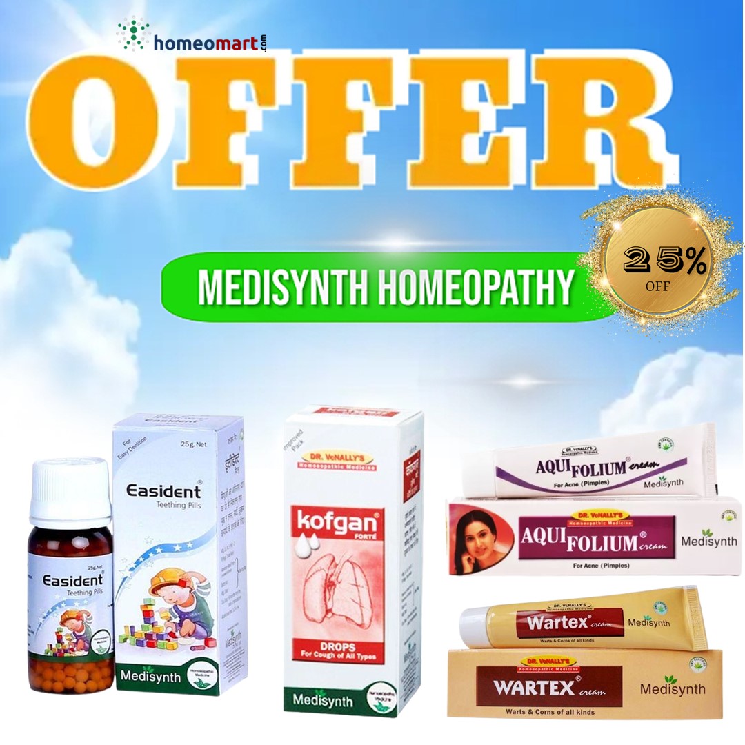 Medisynth Homeopathy Buy 2 Get 1 Free Offers