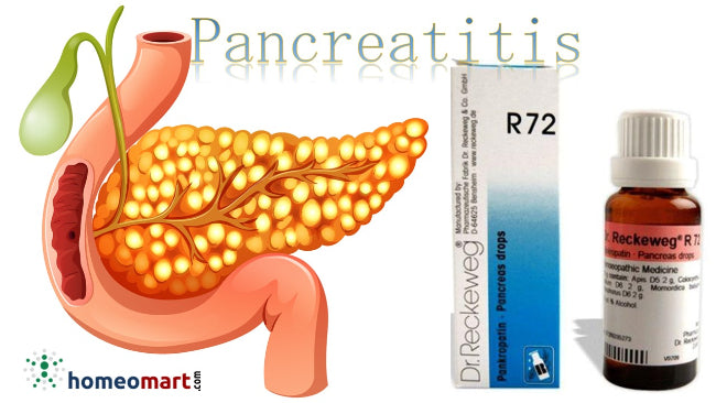 pancreatitis treatment at home with safe side effect homeopathic remedy R72