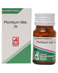 Adel Plumbum Metallicum 3X Homeopathy Trituration Tablets