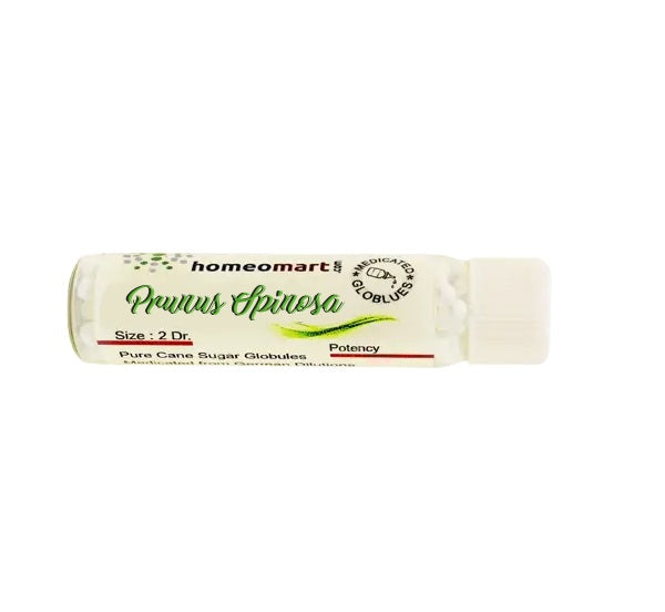 Prunus Spinosa 2 Dram Homeopathy Pills 6C, 30C, 200C, 1M