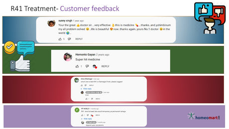 sexual medicine reviews, R41 drops customer feedback, R41 ratings