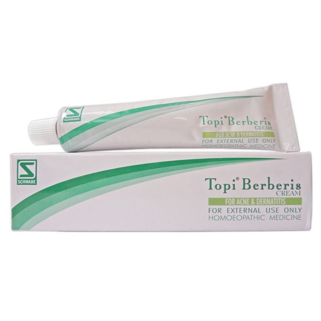 Schwabe Topi Berberis Cream for Acne, Psoriasis & Dermatitis