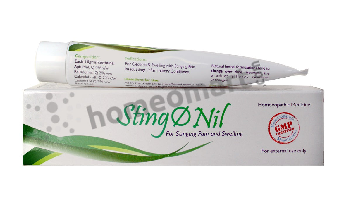 Sting O Nil Ointment for Oedema, Swelling, Insect Stings