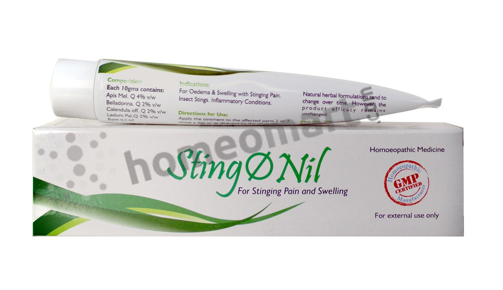 Sting O Nil Ointment for Oedema, Swelling, Insect Stings