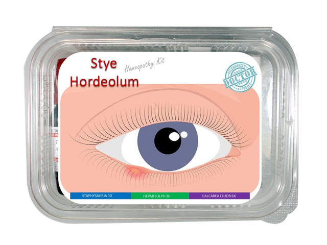 stye hordeolum treatment medicines in homeopathy