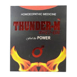 Bhargava Thunder-M Tablets, natural stamina tablets for men, homeopathy for male weakness and fatigue, tablets for male performance support, herbal stamina booster tablets men,