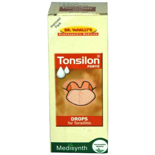 Medisynth Tonsilon forte drops Homeopathy tonsillitis medicine