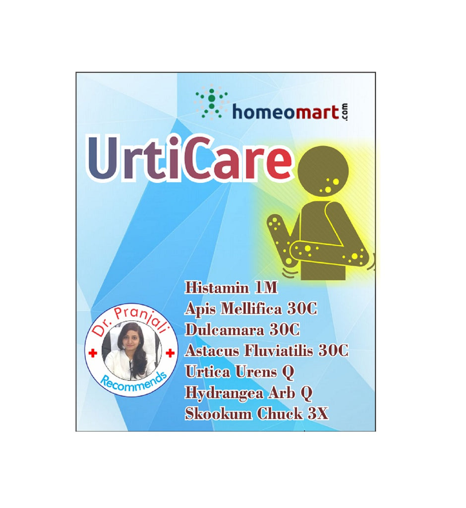 Urticare urticaria homeopathy medicine
