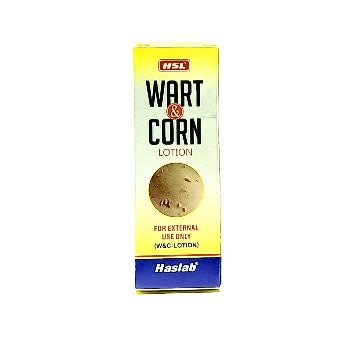 Haslab Wart and Corn Lotion for relieving pain & help soften them quickly