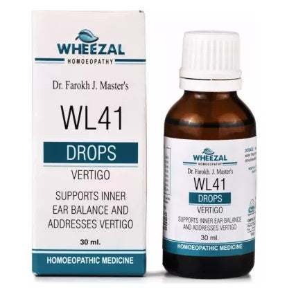 Wheezal WL 41 Homeopathic Vartigo Drops